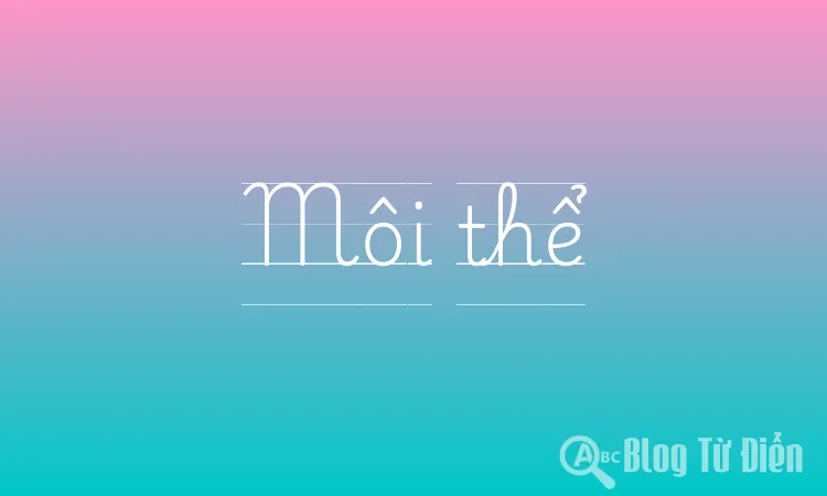 Môi thể