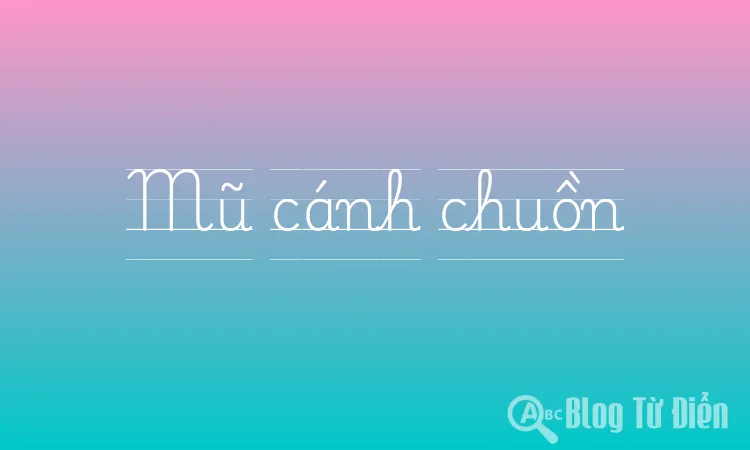 Mũ cánh chuồn
