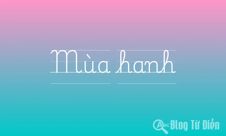 Mùa hanh