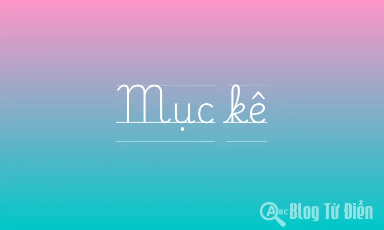 Mục kê