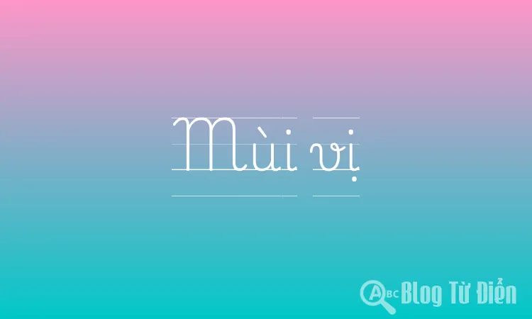 Mùi vị