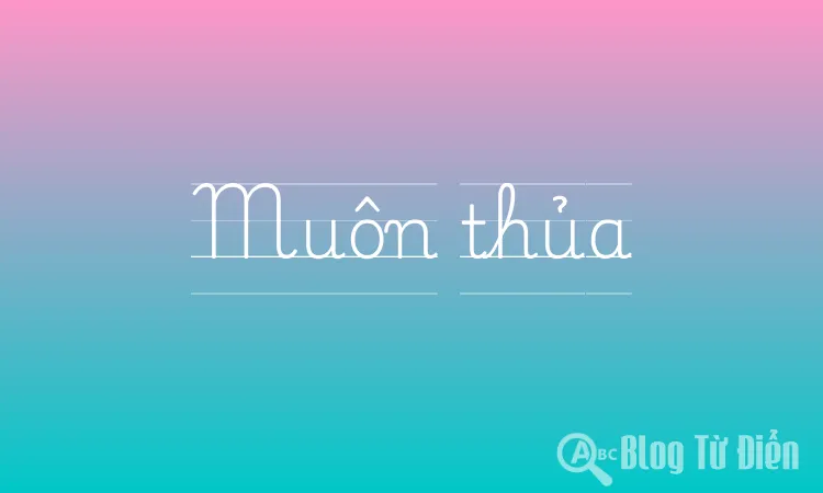 Muôn thủa