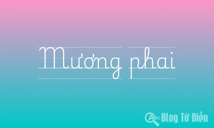 Mương phai