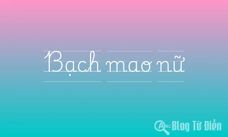 Bạch mao nữ