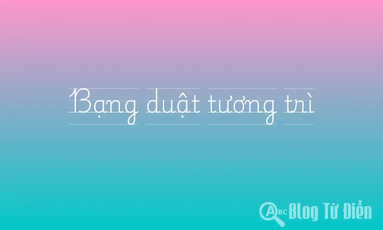 Bạng duật tương trì