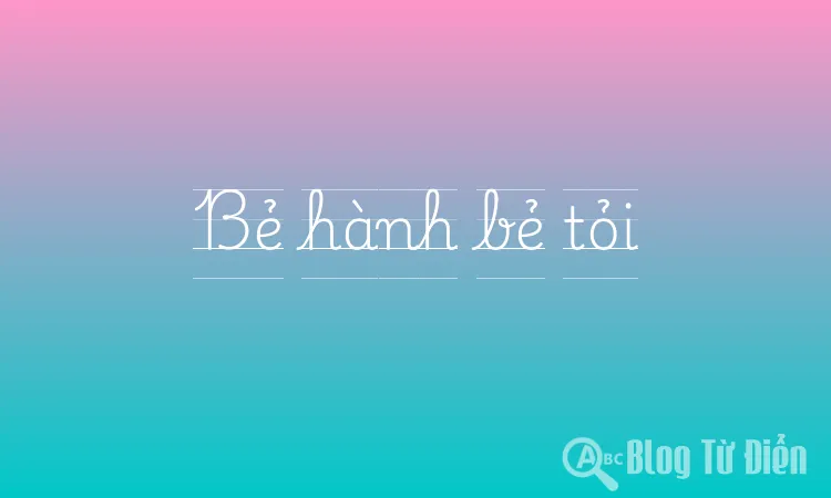 Bẻ hành bẻ tỏi
