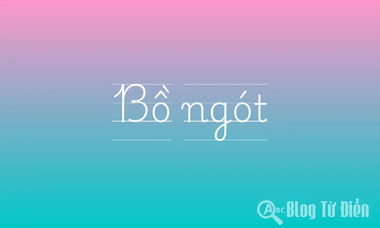 Bồ ngót