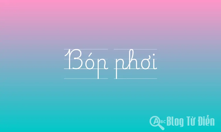 Bóp phơi