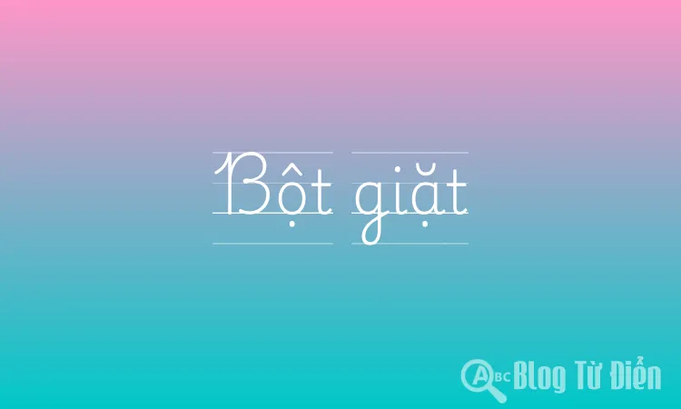 Bột giặt