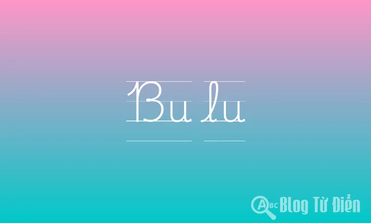 Bu lu