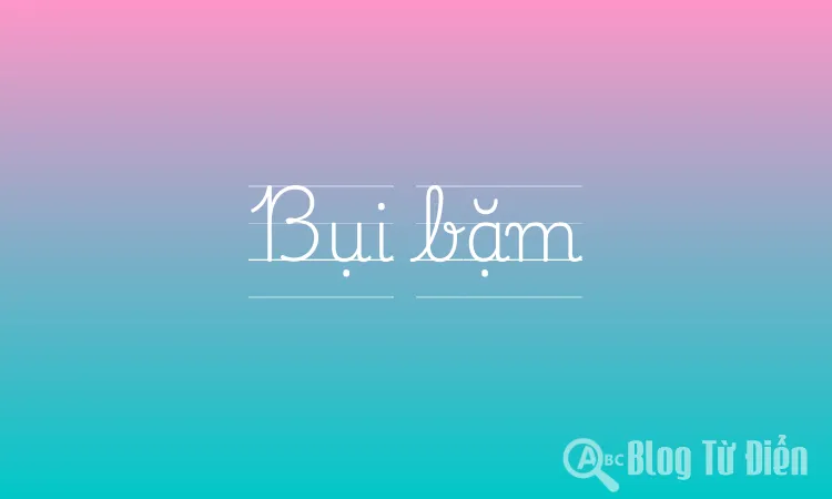 Bụi bặm