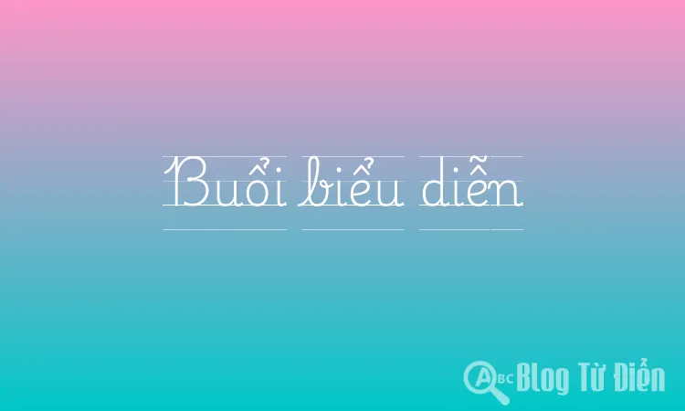 Buổi biểu diễn