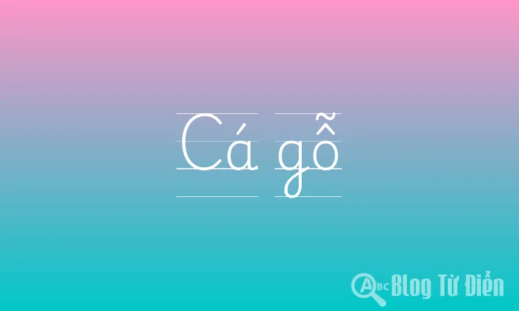 Cá gỗ