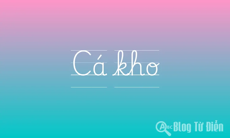 Cá kho