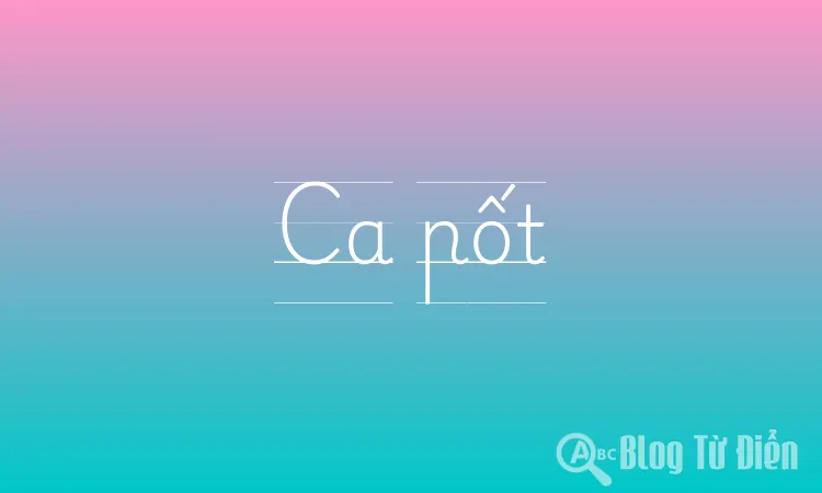 Ca pốt