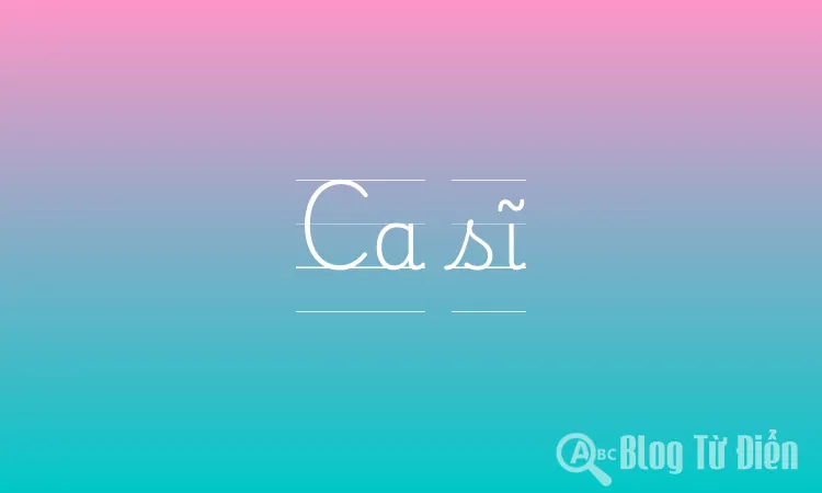 Ca sĩ