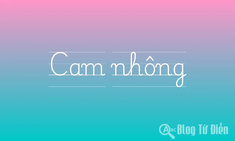 Cam nhông