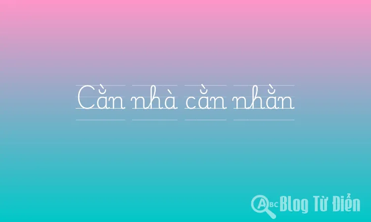 Cằn nhà cằn nhằn