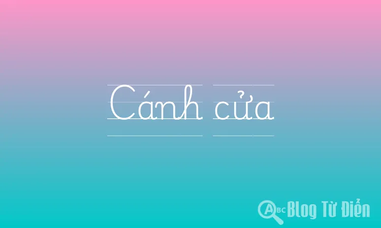 Cánh cửa