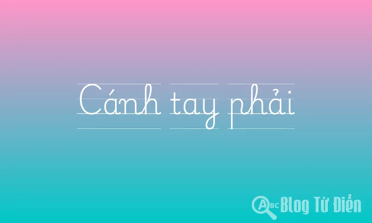 Cánh tay phải