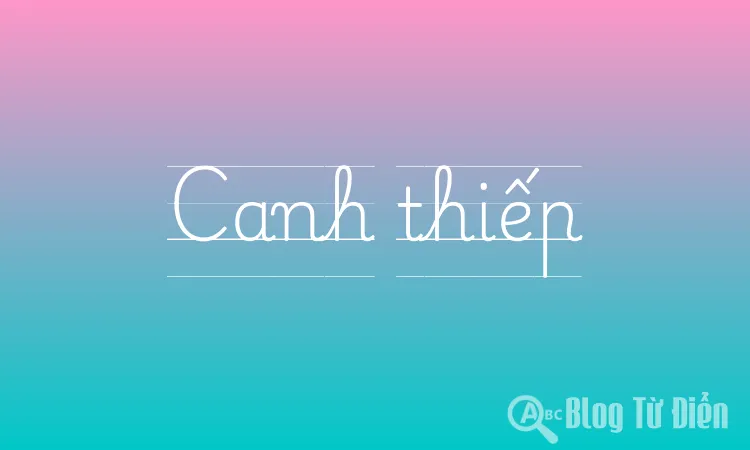 Canh thiếp