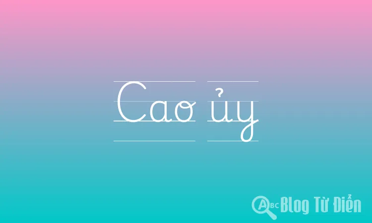 Cao ủy