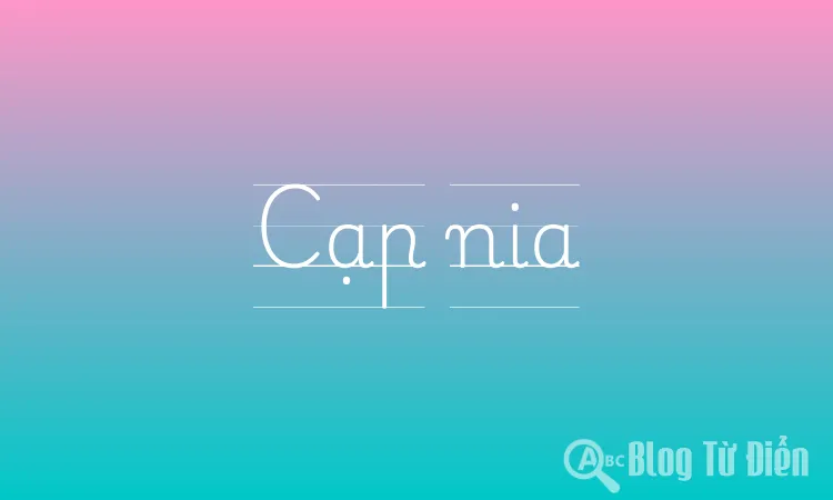 Cạp nia