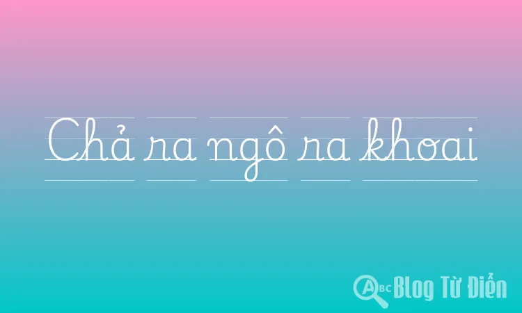 Chả ra ngô ra khoai