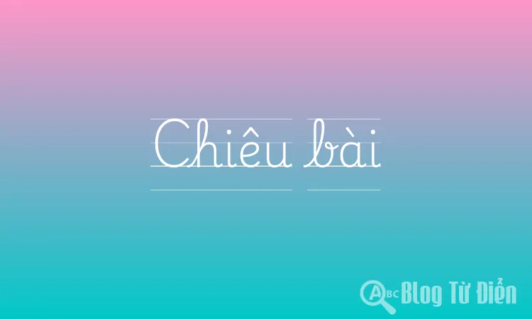 Chiêu bài