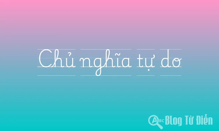 Chủ nghĩa tự do