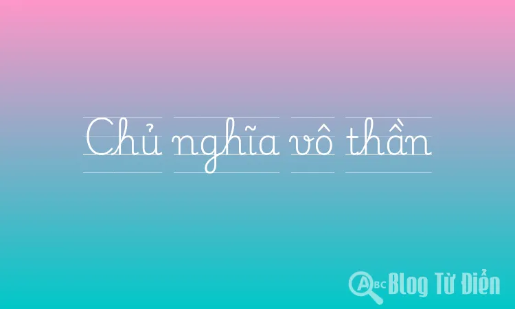 Chủ nghĩa vô thần