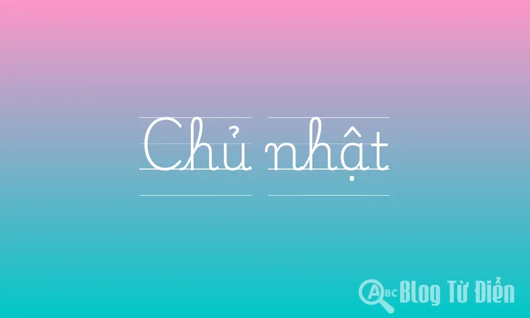 Chủ nhật