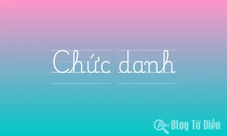 Chức danh