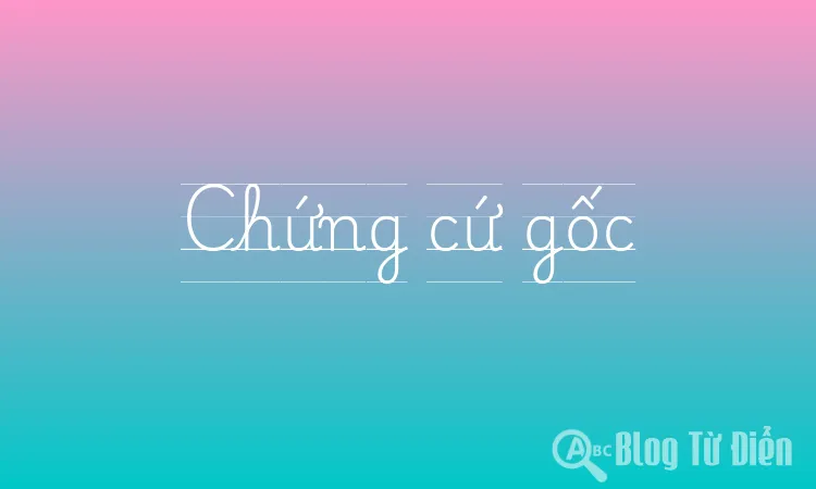 Chứng cứ gốc