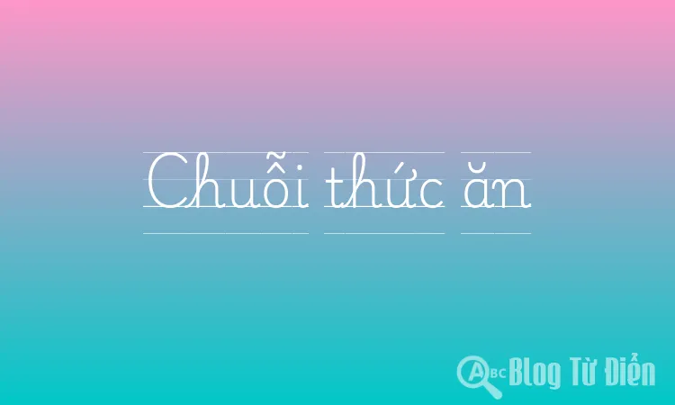 Chuỗi thức ăn