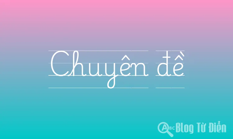 Chuyên đề