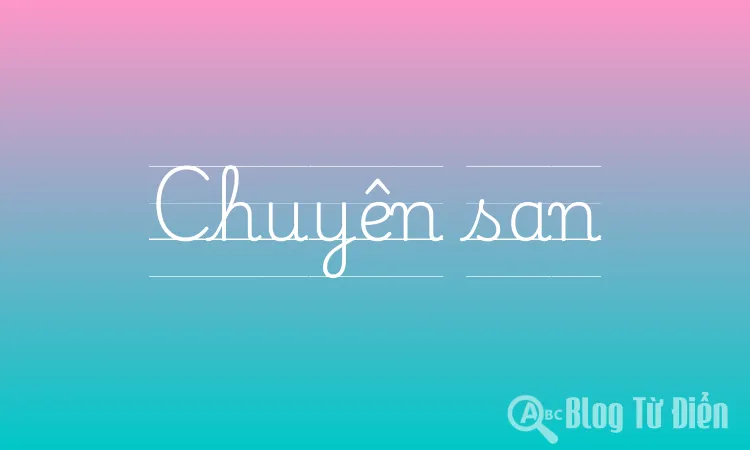 Chuyên san