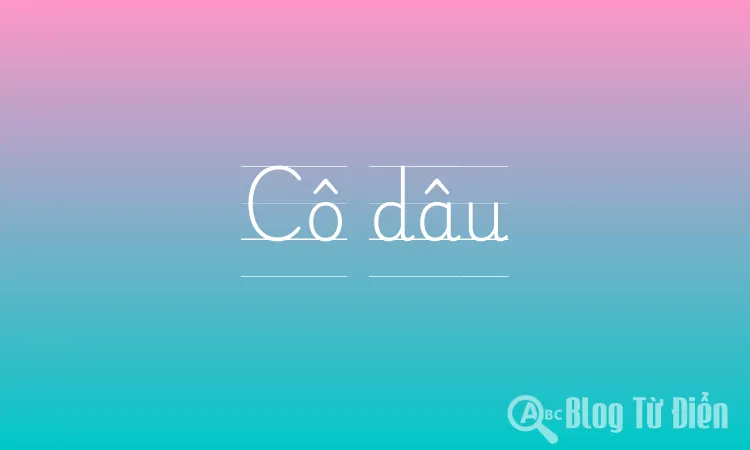 Cô dâu