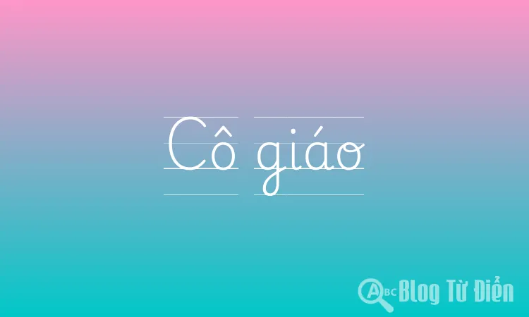 Cô giáo