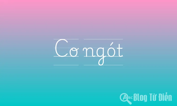 Co ngót