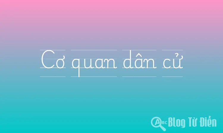 Cơ quan dân cử