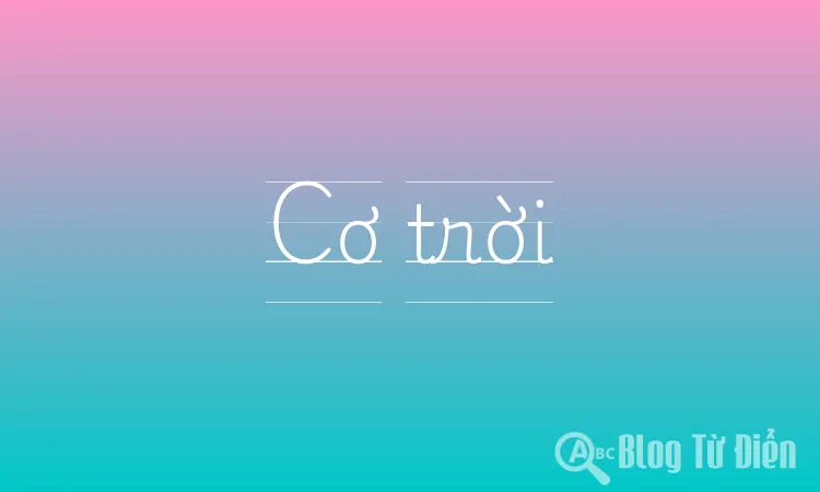 Cơ trời