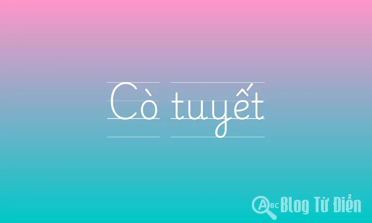 Cò tuyết