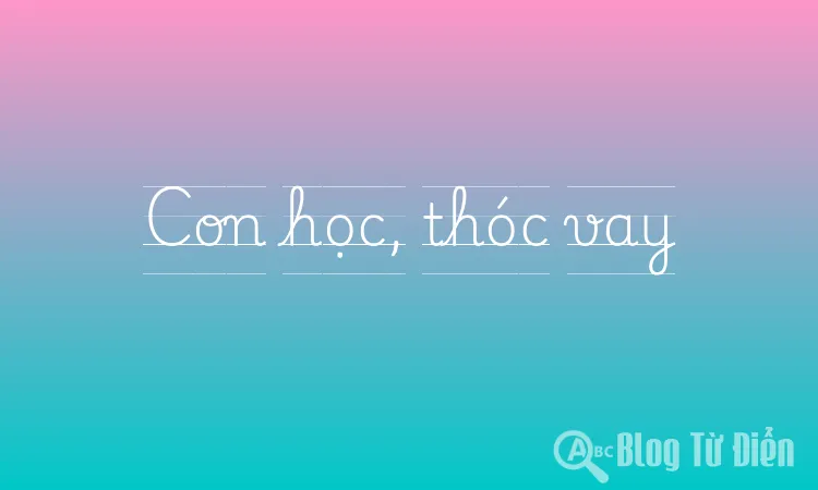 Con học, thóc vay