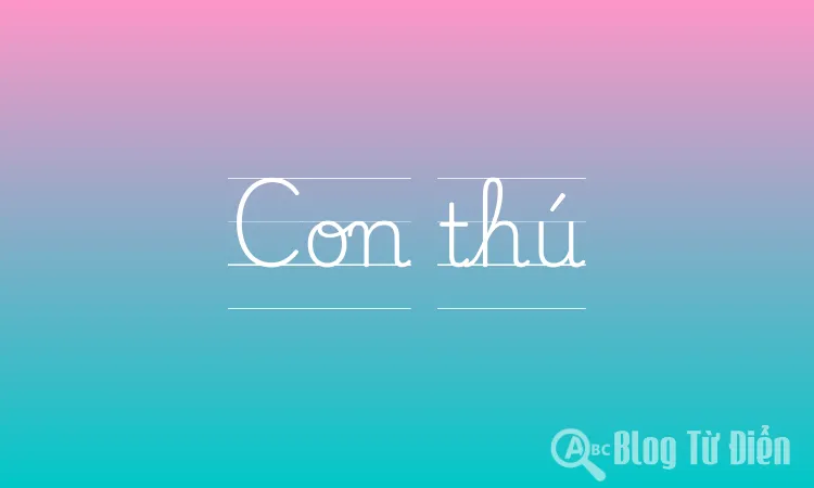 Con thú