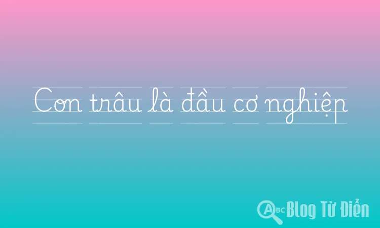 Con trâu là đầu cơ nghiệp