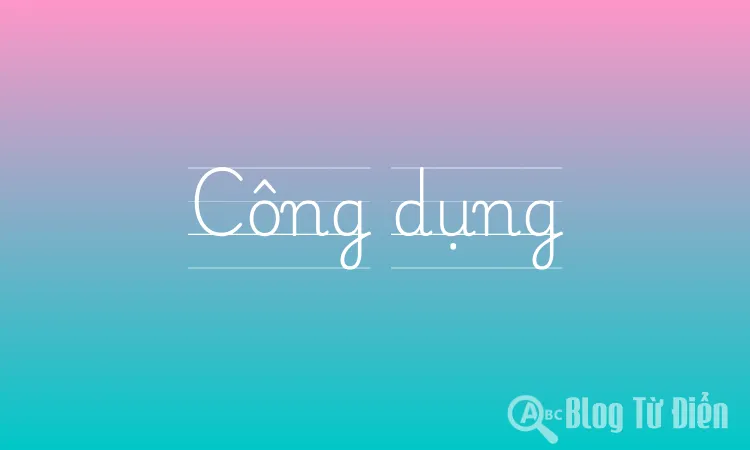Công dụng