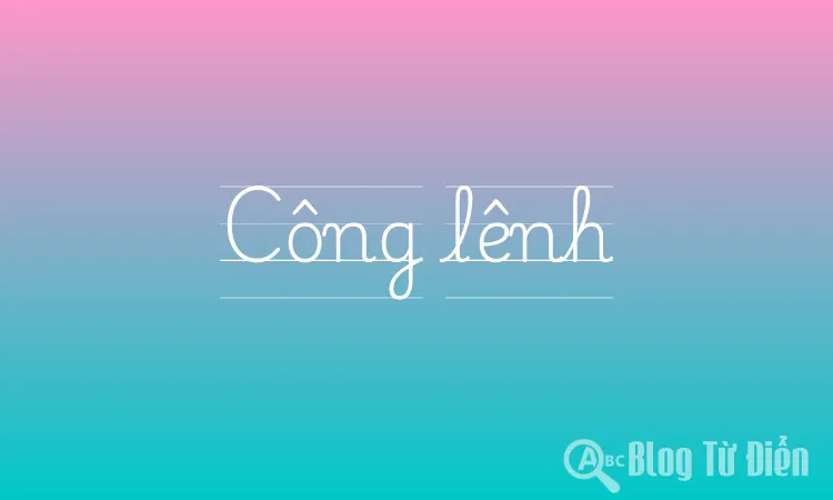 Công lênh