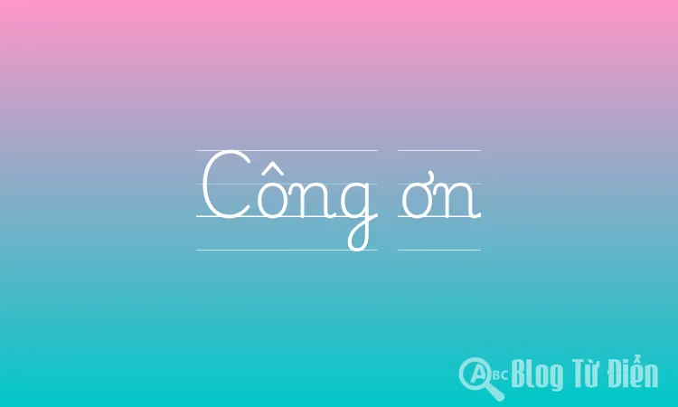 Công ơn