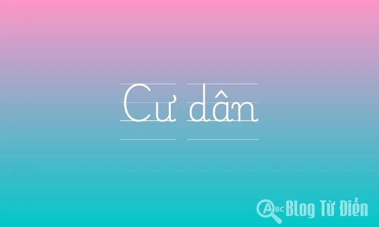 Cư dân